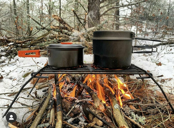 Bål Grill Foldbar Bushcraft