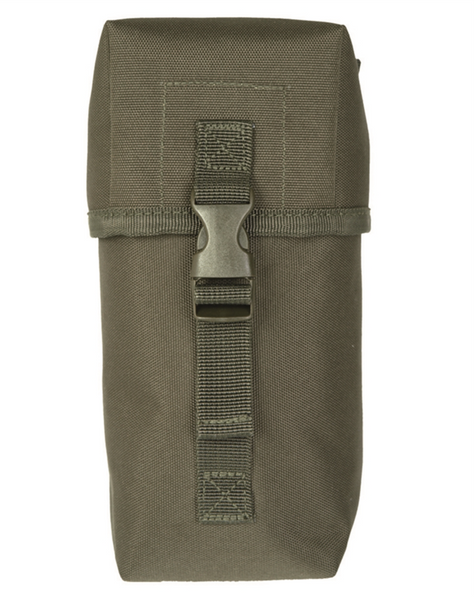 Molle system taske til vandflaske - Olive