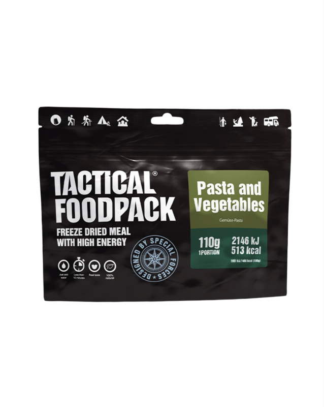 Billede af Pasta med Grønsager - Frysetørret Mad - Tactical Food Pack