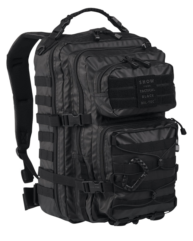 Billede af Rygsæk Tactical US Assault Sort - Large - 36 liter - Molle system