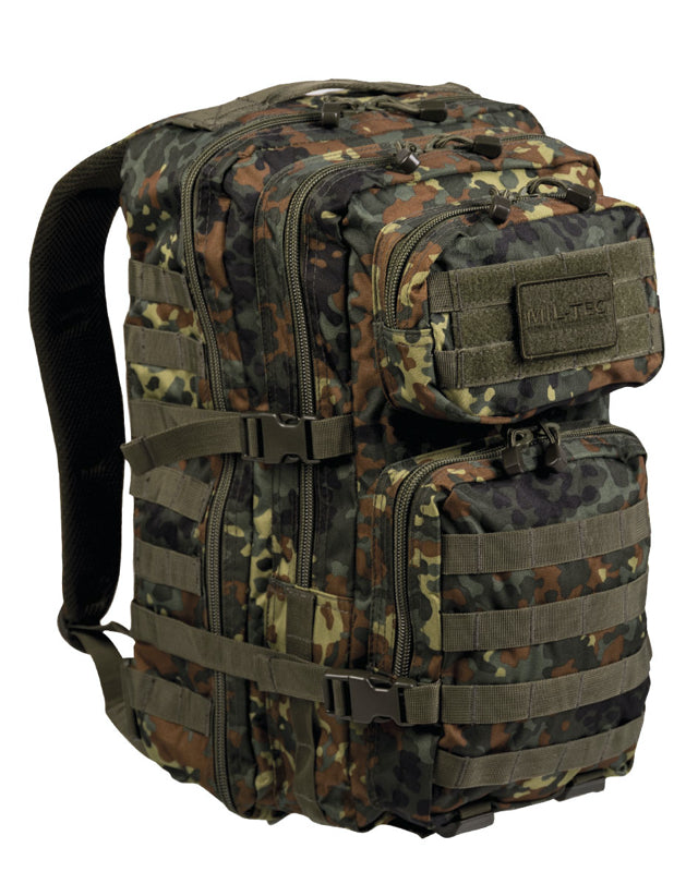 Billede af Rygsæk US Assault Flecktarn - Large - 36 liter - Molle system