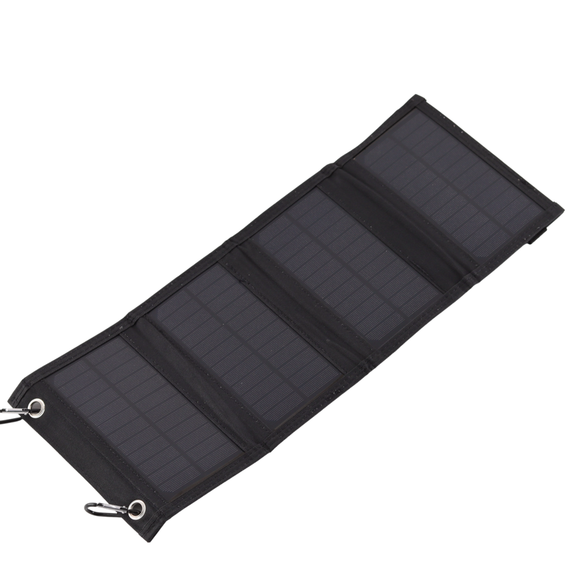 Solcelle Oplader 10W Sort