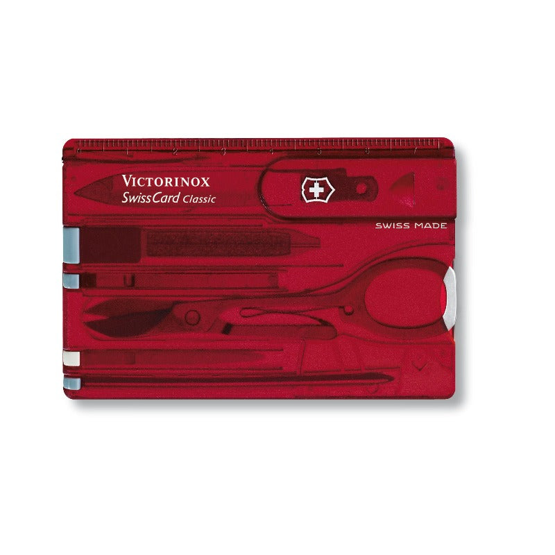Se Victorinox Swisscard Classic Red 0.7100.T hos Survivalstore.dk