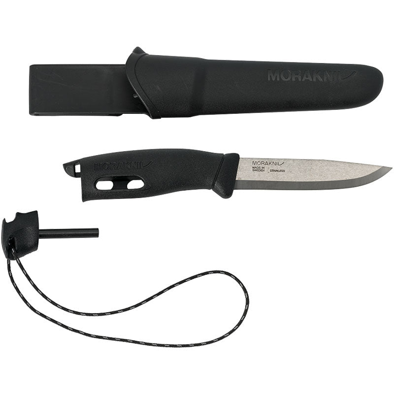 Mora Companion Spark kniv med ildstål - stainless steel