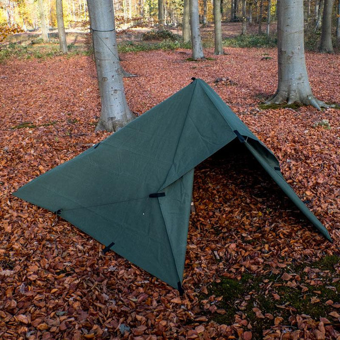 Outhaus Canvas Tarp i3x3i imeteria Survivalstore dk