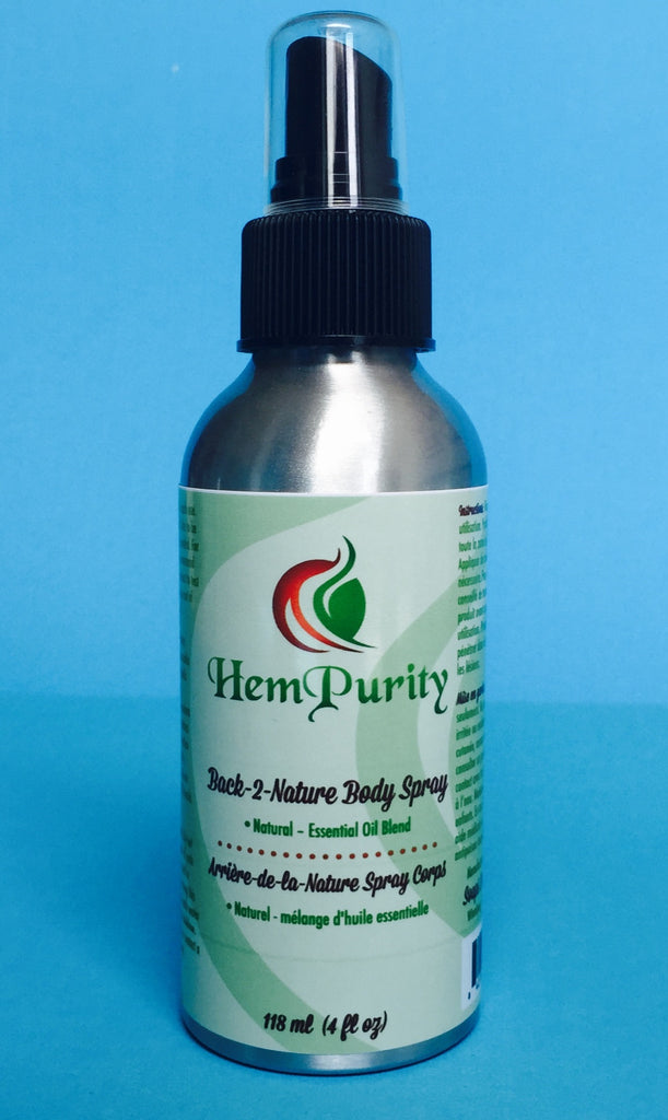 HemPurity Back-2-Nature Spray 118ml | Soaps More