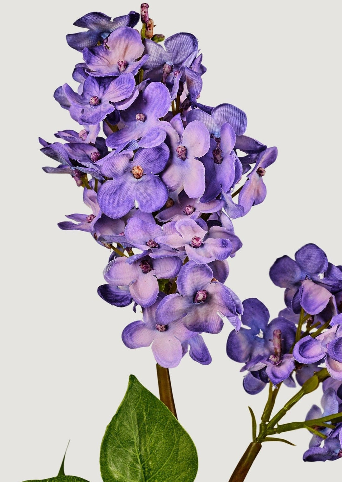 Purple Artificial Lilac Flower Branch - 34.5