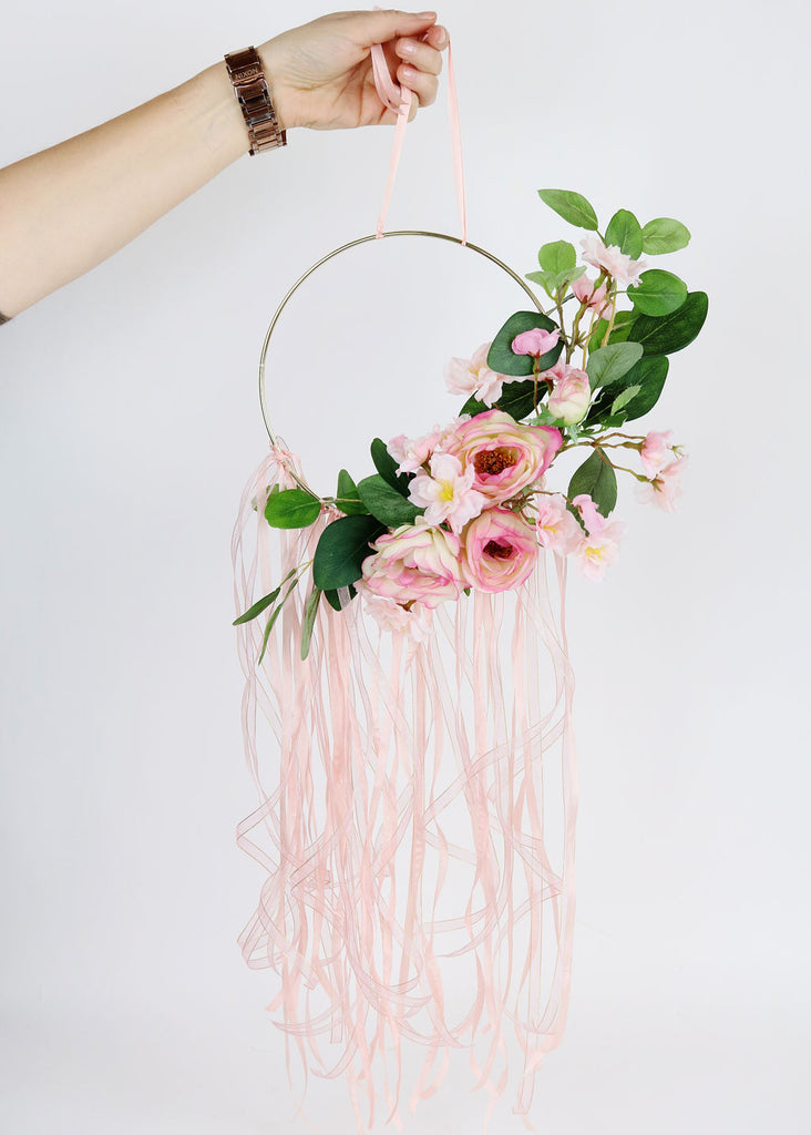 DIY Floral Hoop Wreath – Afloral.com