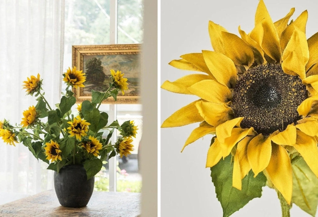 The best fall flowers for home decor, including sunflowers. | Afloral