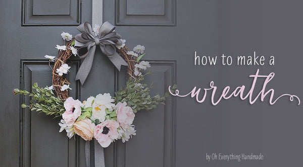 how to make a wreath