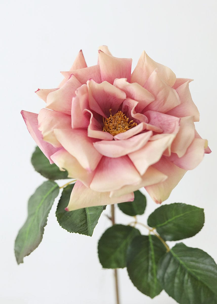Rose Fake Flowers in Deep Pink - 21.5