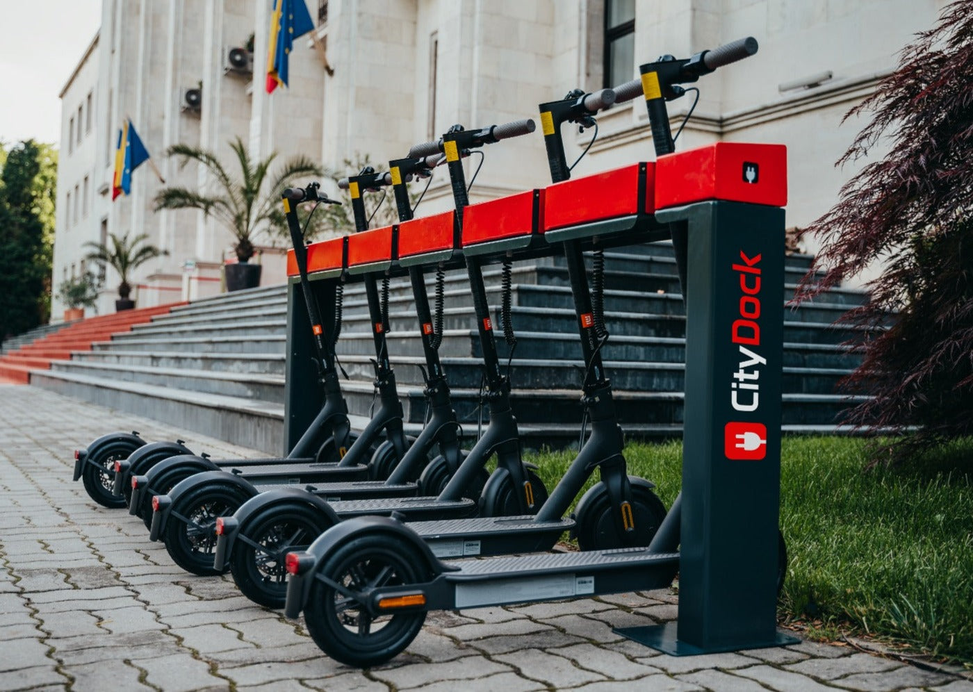 Docking and Charging Station Electric Scooters - M4M