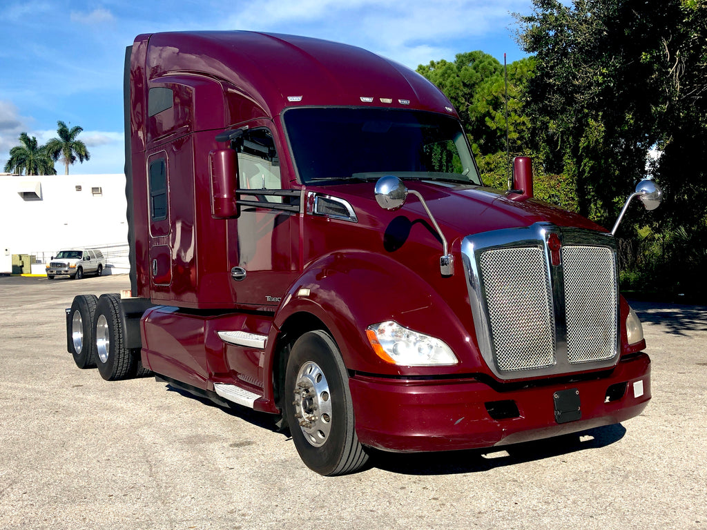 Download 2014 KW Kenworth T680 Owner Operator Package, Fridge, Inverter 749k - americanfleetexchange