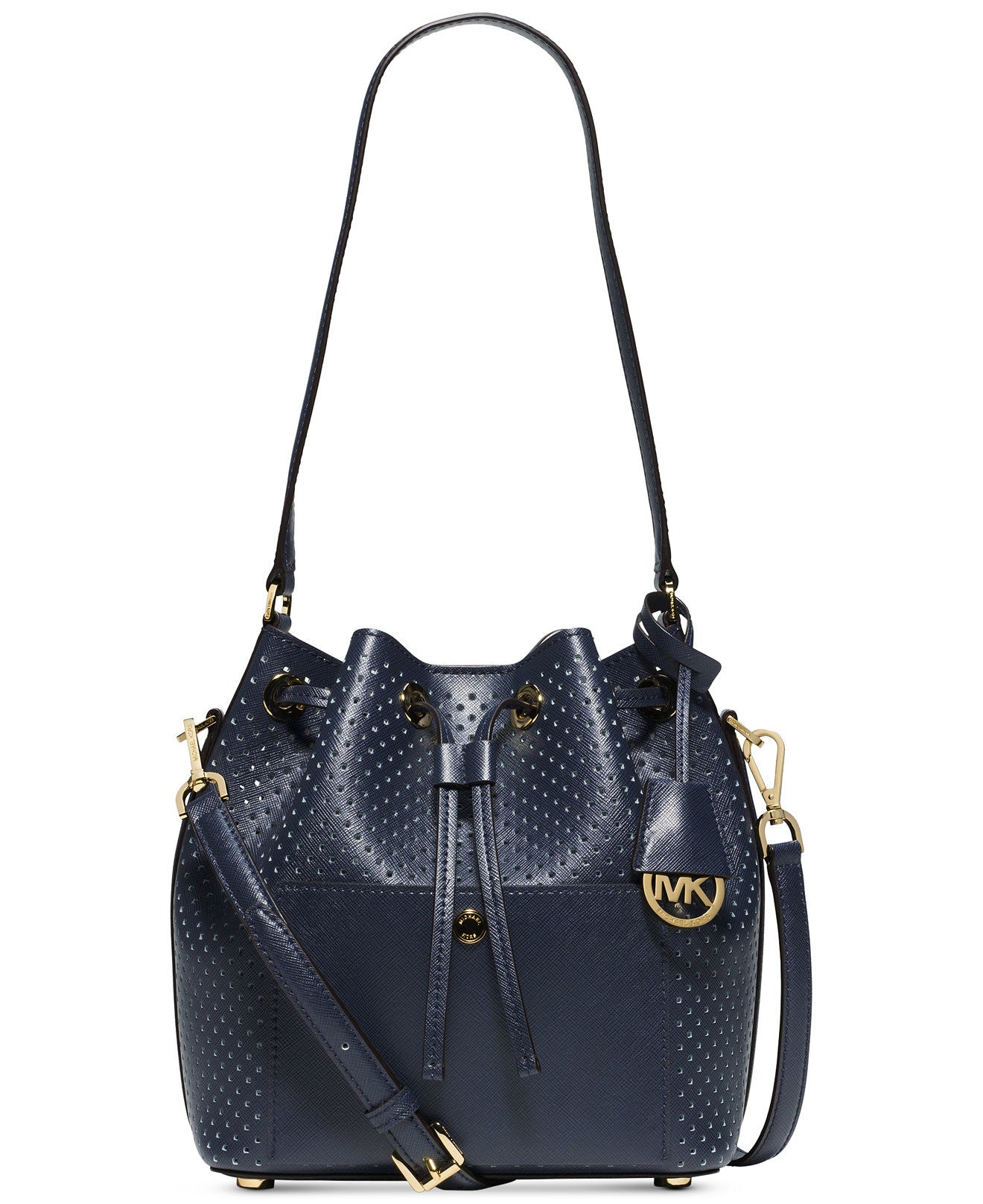 michael michael kors greenwich medium bucket bag