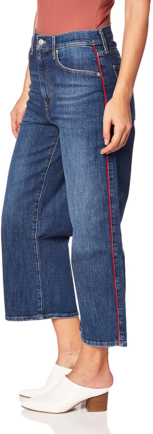 Levi's® Womens Mile High Wide Leg Pipe Down Crop Jeans – 