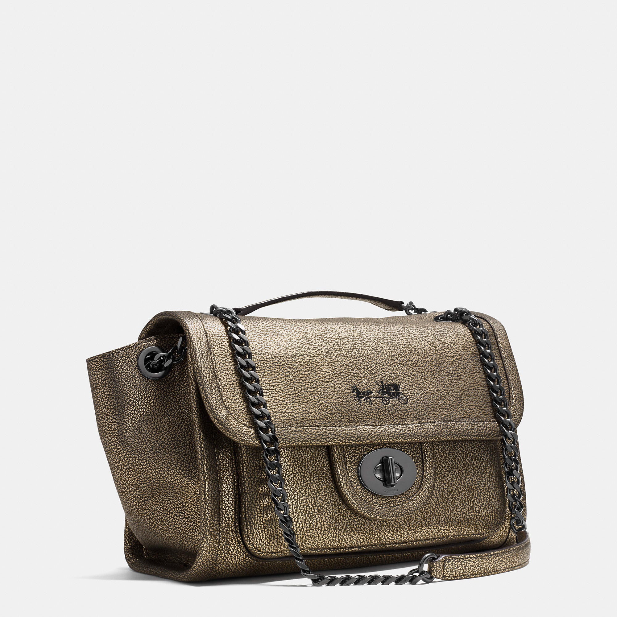 coach ranger flap crossbody