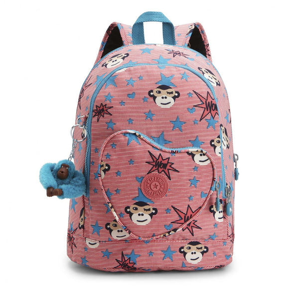 Kipling Heart Printed Kids Backpack - Toddler Girl – Pit-a-Pats.com