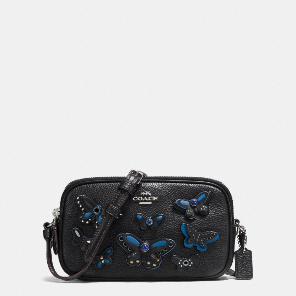 ZAC ZAC POSEN Leather Checkbook Wallet With Floral Applique – Pit-a-Pats.com