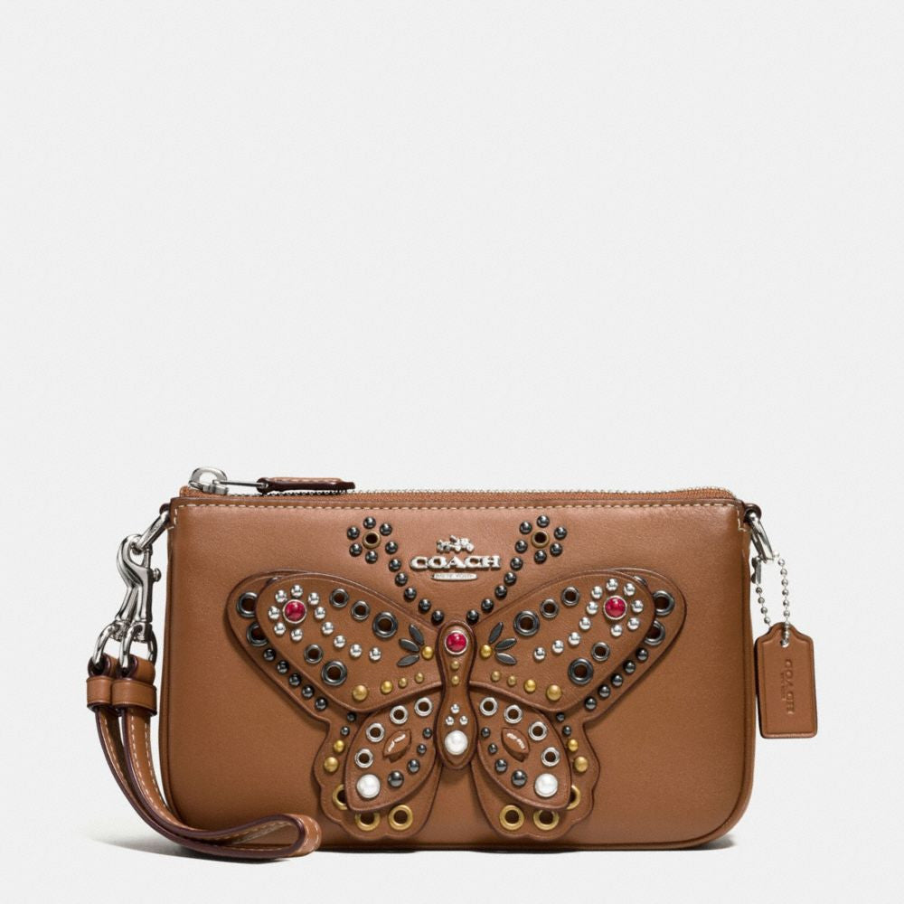 michael kors butterfly wristlet