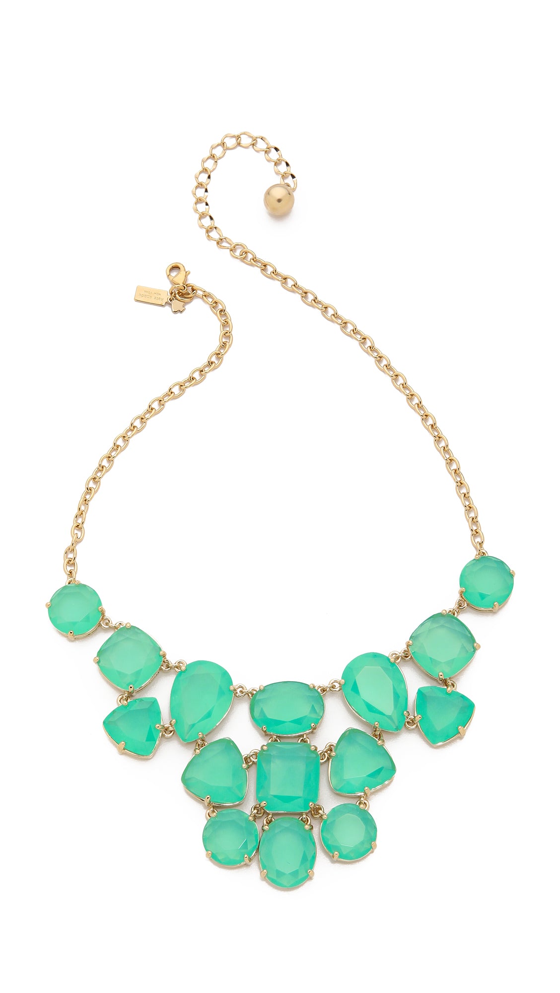 kate spade emerald necklace