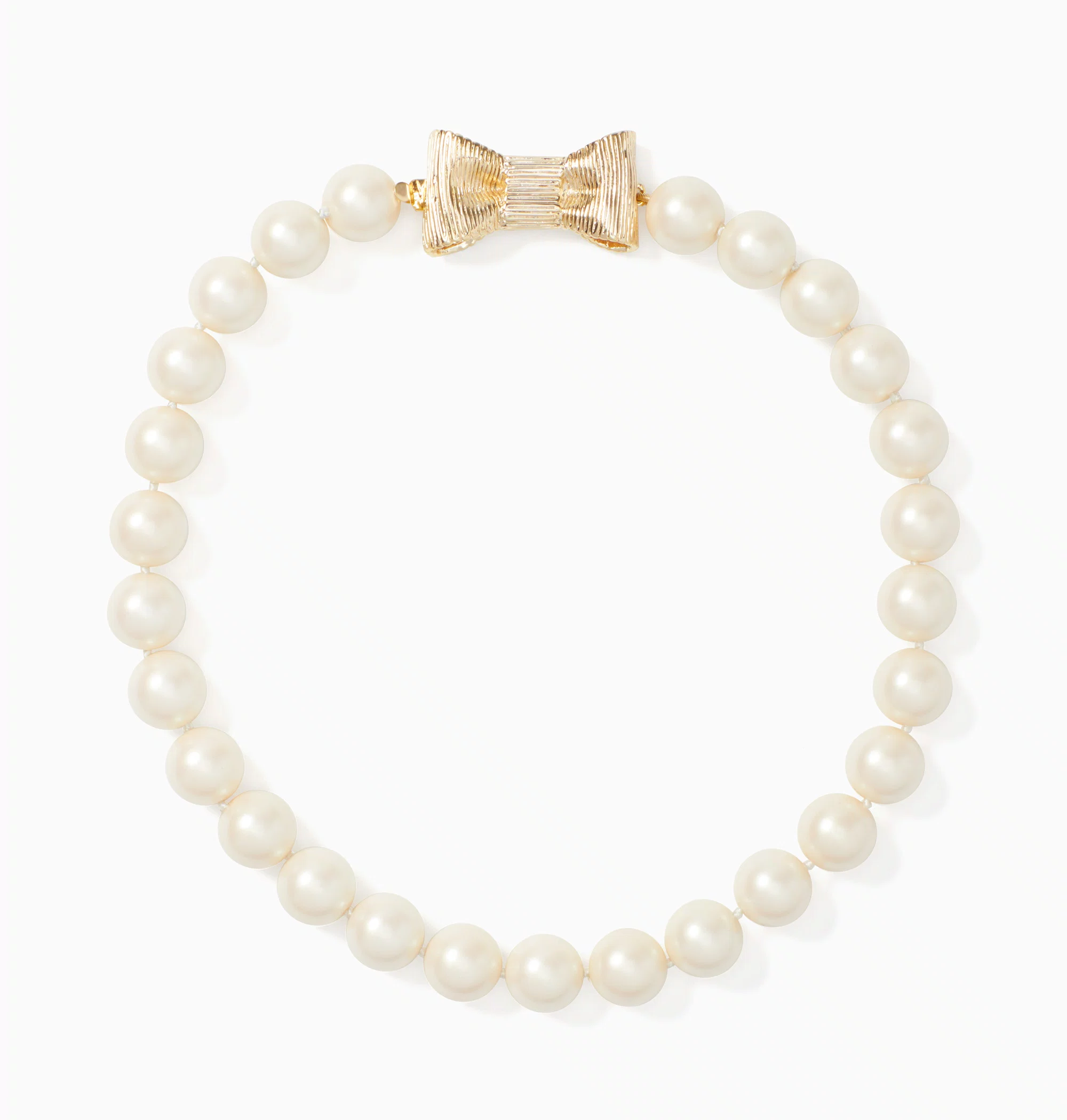 kate spade new york - all wrapped up in pearls short necklace –  