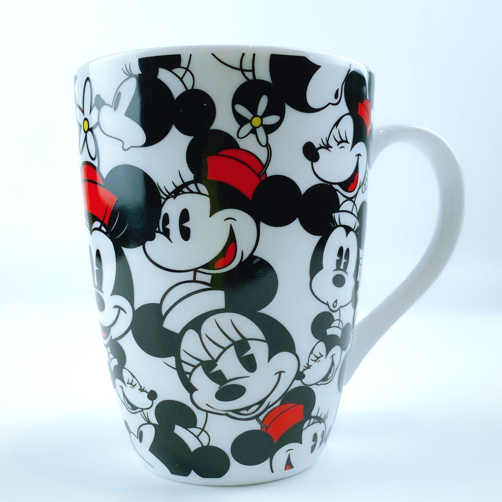 Disney Store Mickey Mouse Blue Large 16 oz Mug Coffee Cup Faces/Moods of  Mickey