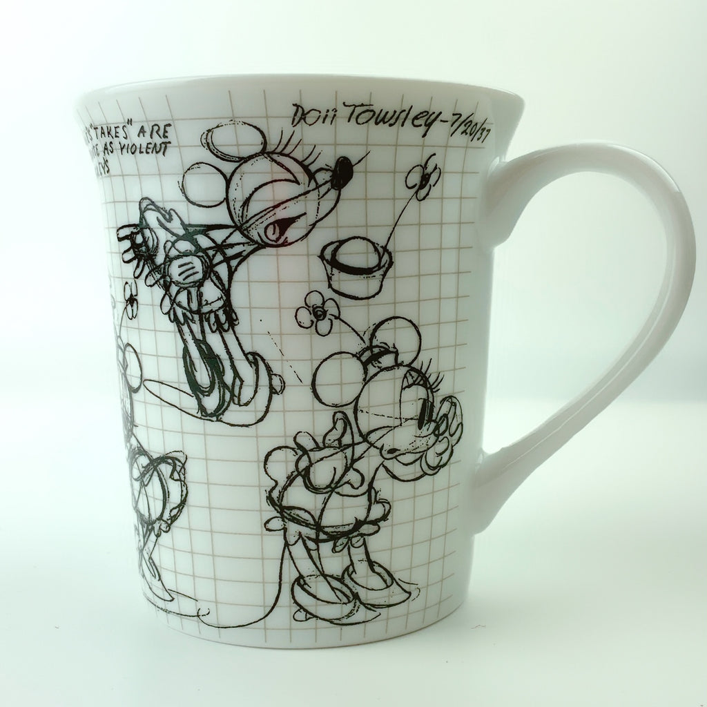 Mickey Mouse Sketch Book Don Towley Mug Disney – Mug Barista