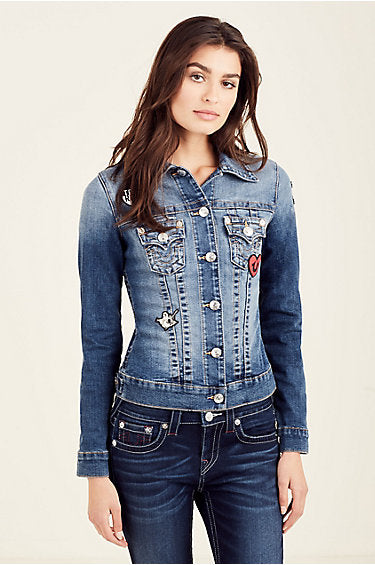 true religion female jackets