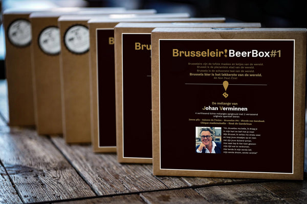 Brusseleir! Beer Box #1 – met Johan Verminnen - 4 Bieren