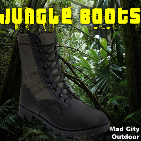 Rothco G.I. Style Jungle Boots – Mad City Outdoor Gear