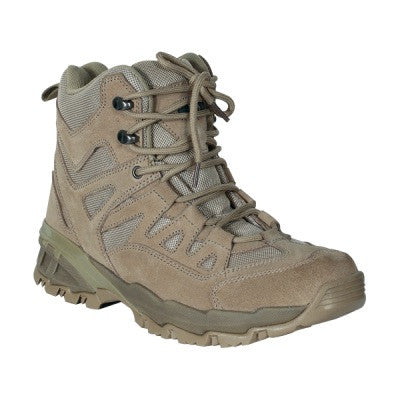 Low Cut Tactical Boots in Tan 