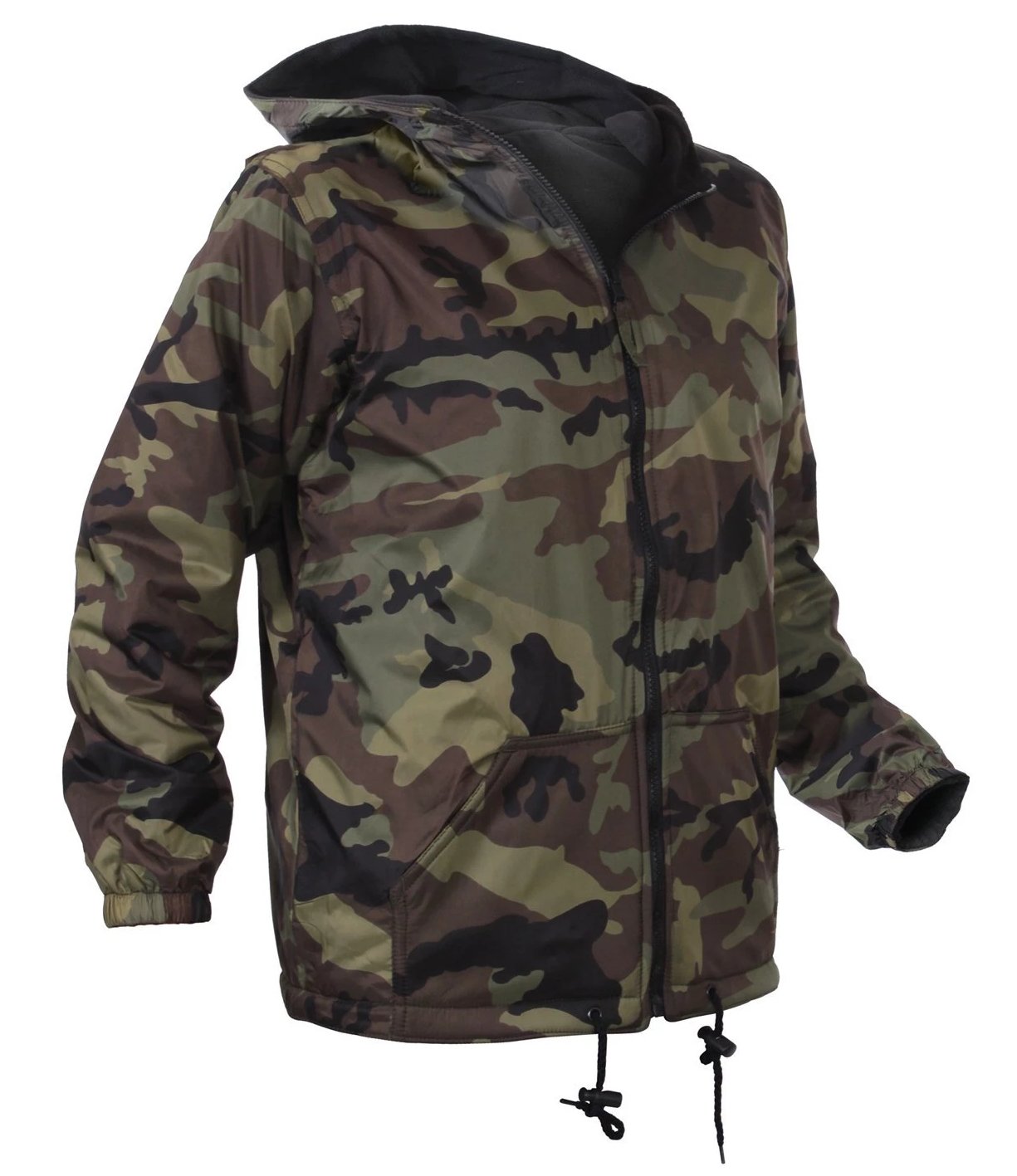 Rothco Kids Reversible Camo Jacket With Hood