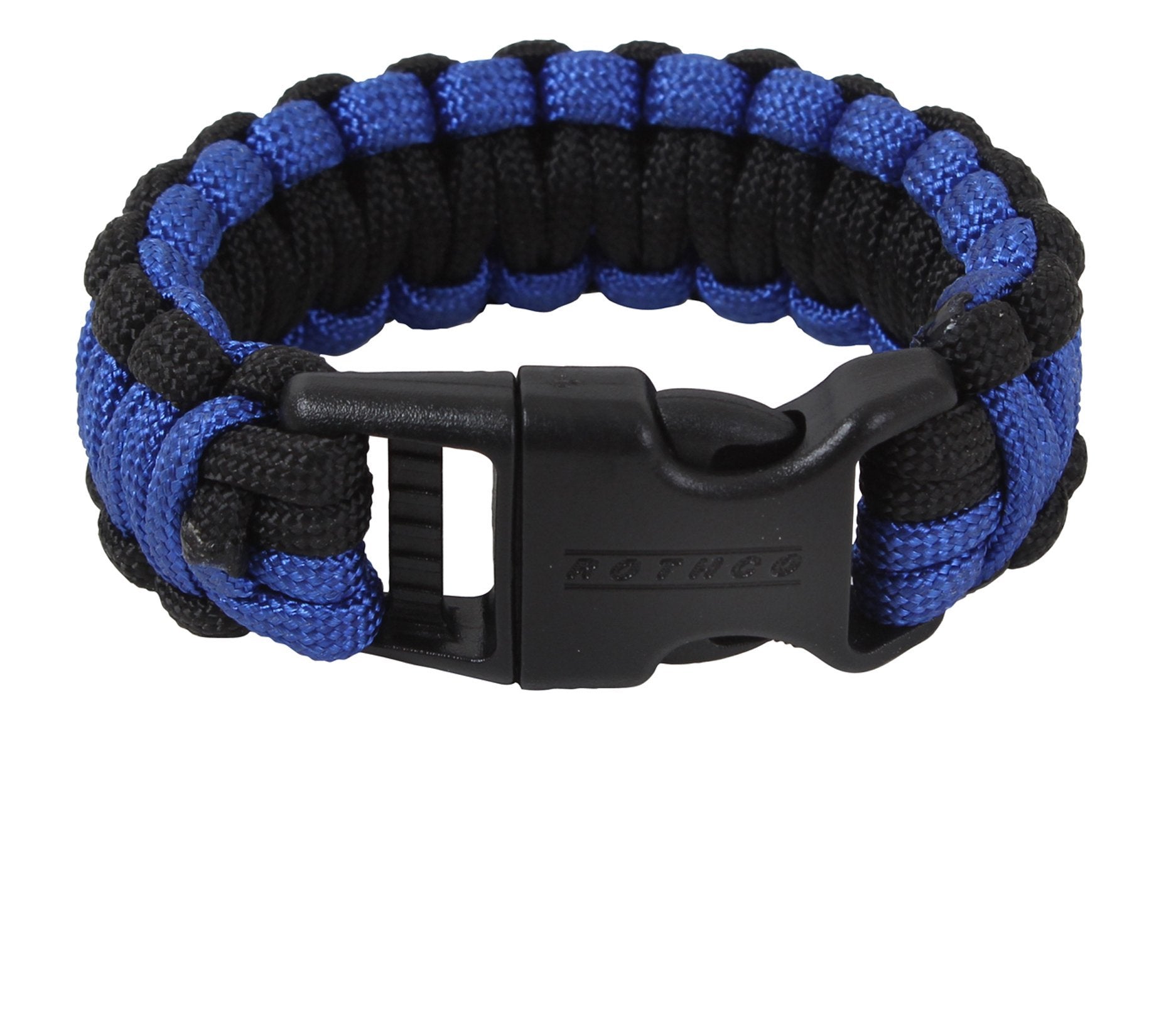 Rothco Deluxe Thin Blue Line Paracord Bracelet