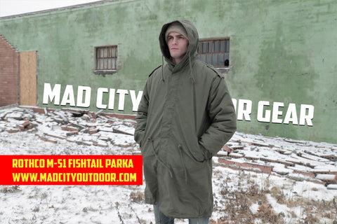 Rothco M-51 Fishtail Parka – Mad City Outdoor Gear