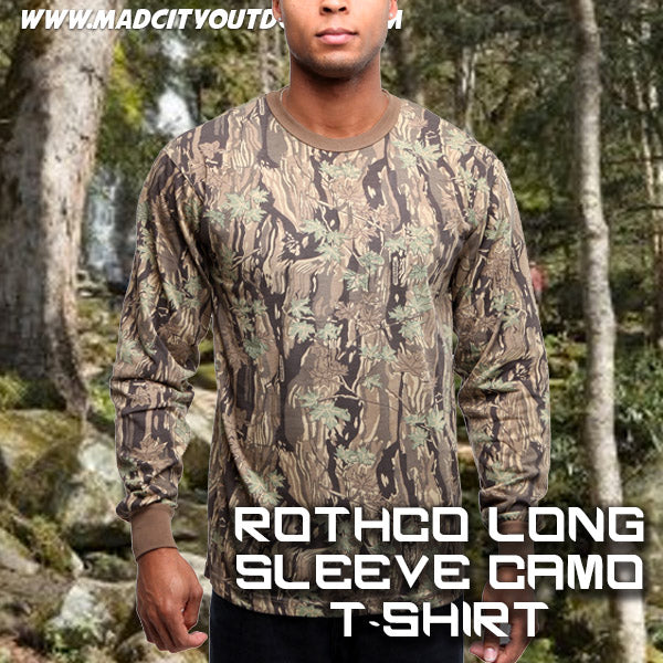 Rothco Men Rothco Long Sleeve Digital Camo T-shirts - Shirts