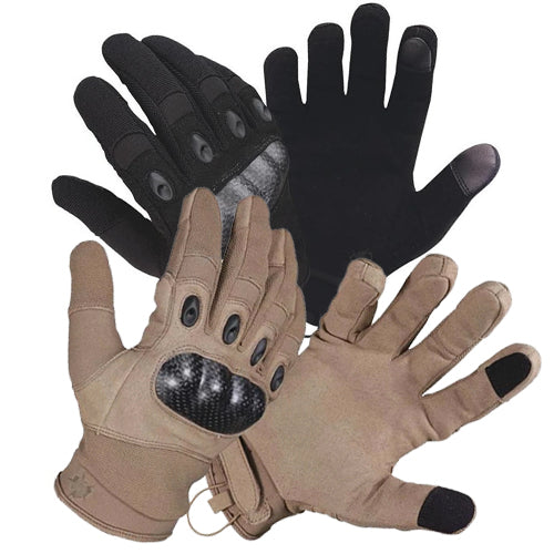 HWI Gear Hard Knuckle Tactical Gloves - Tan - HKTG300 XL