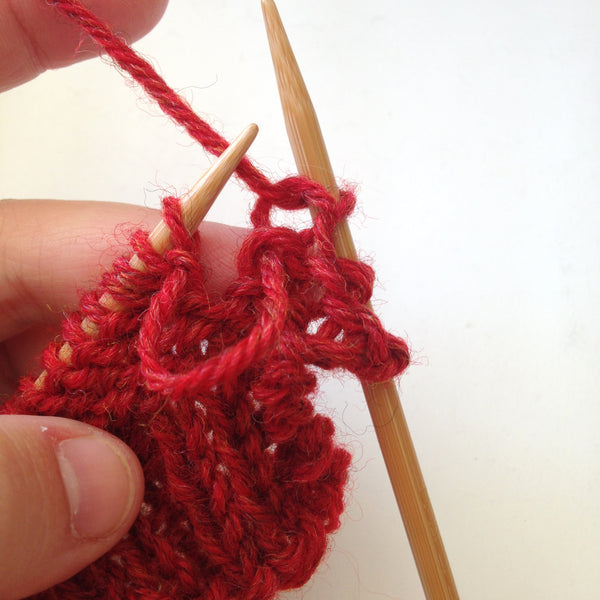 How to work Knitted Bow Knots