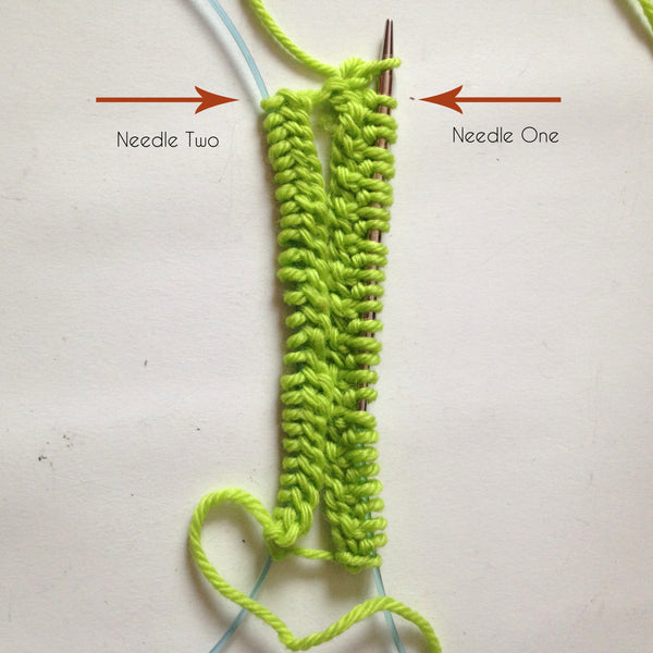 Knitting in the Round with 2 Circular Needles