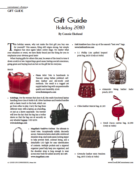 Floto Leather Bags Press 