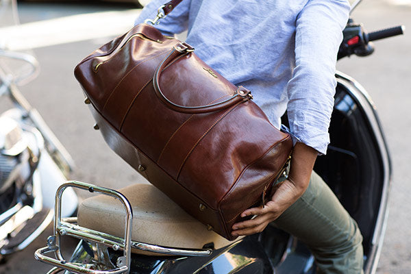 Floto Leather Duffle and Travel Bags