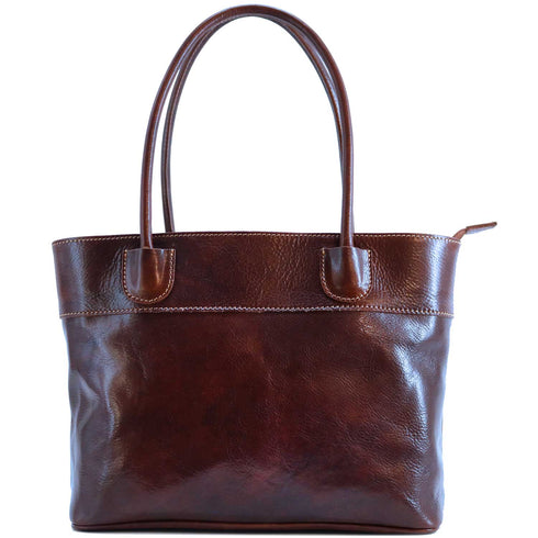 Floto Napoli Italian Full Grain Leather Women's Shoulder Handbag