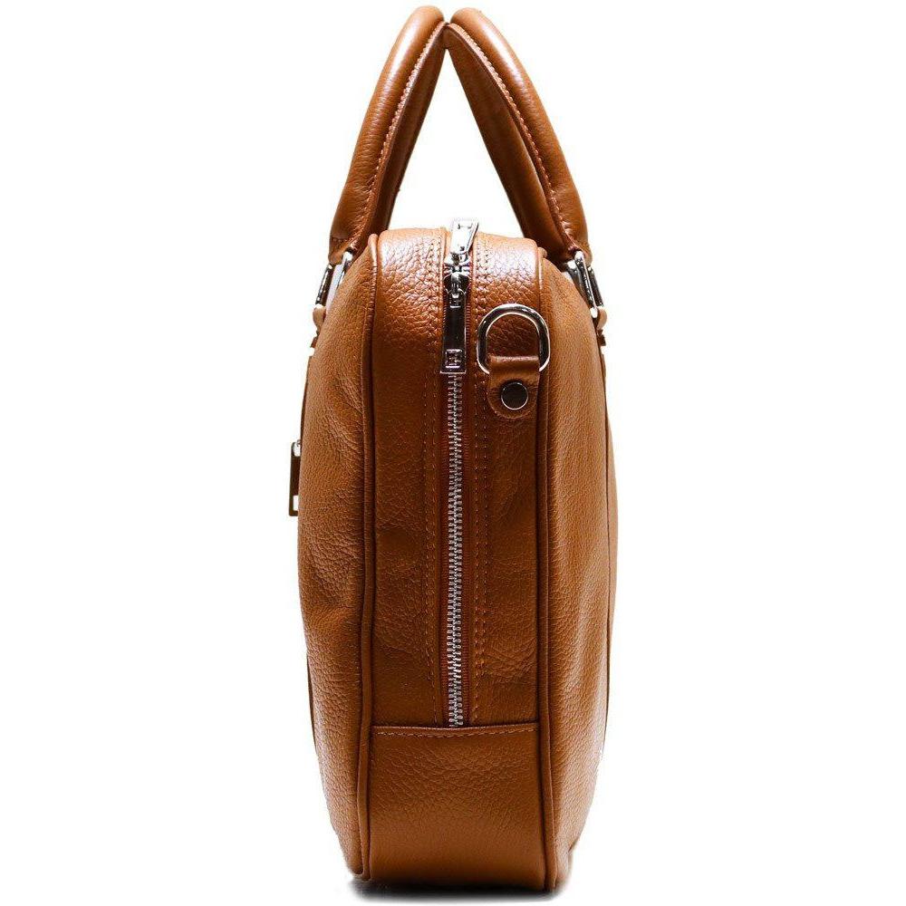 Toscana Slim Pebbled Leather Briefcase – Floto