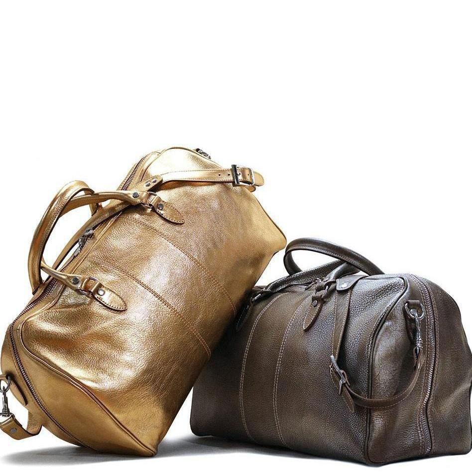 floto leather duffle bag