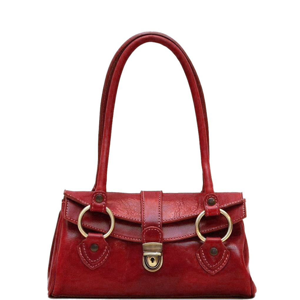 Floto Corsica Italian Leather Handbag Purse Shoulder Bag
