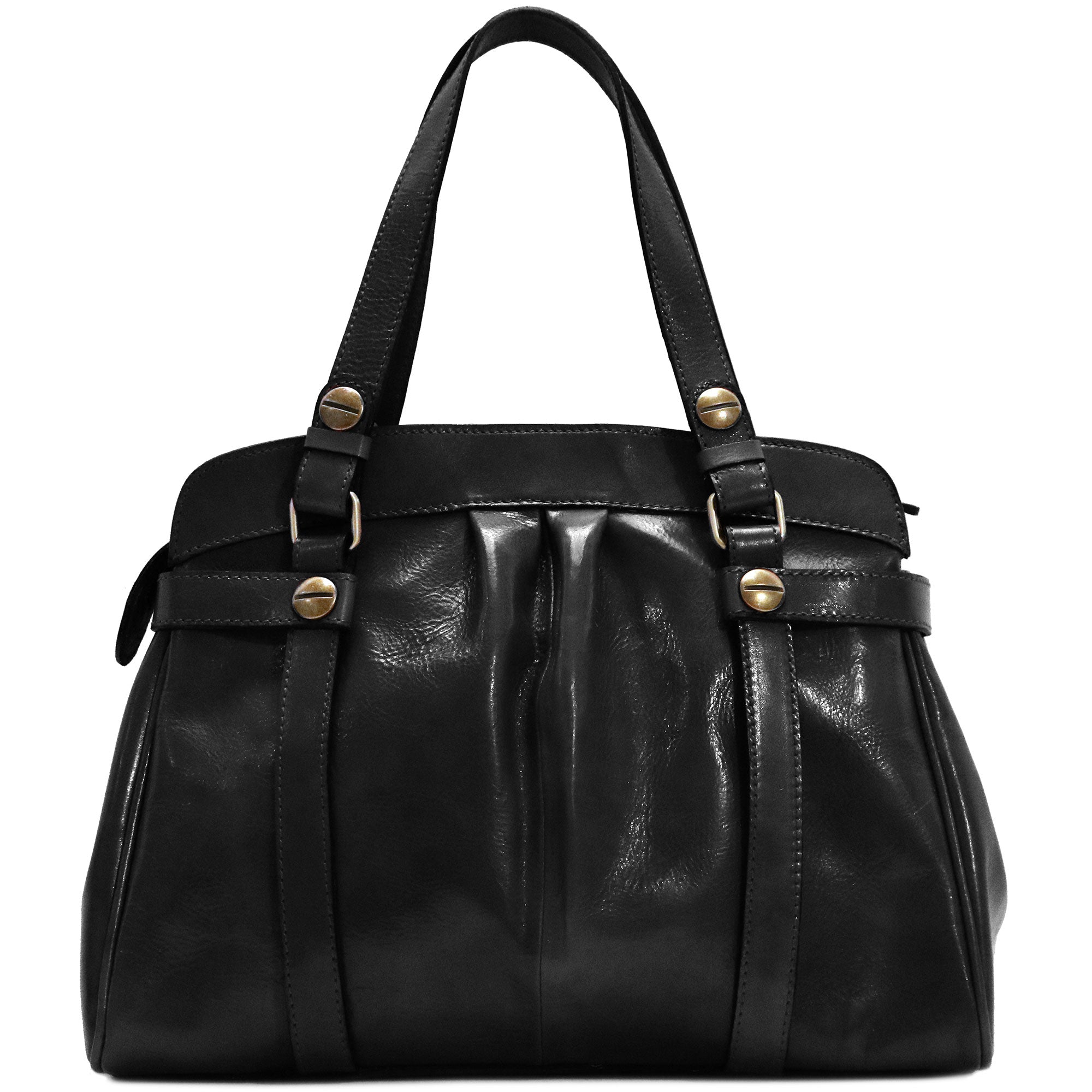 Floto Milano Italian Full Grain Leather Shoulder Handbag