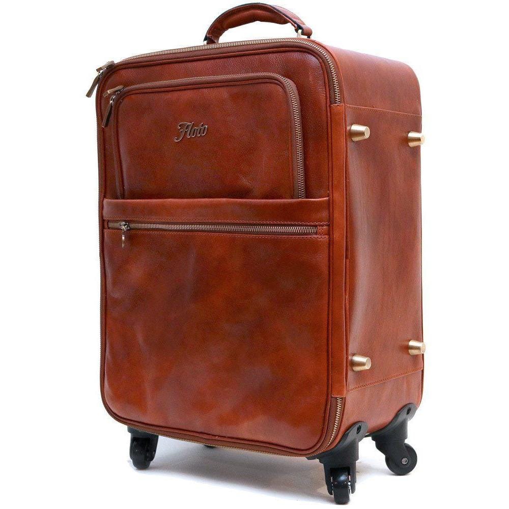 Floto Italian Rolling Suitcase Luggage Carryon Trolley 4 Wheels