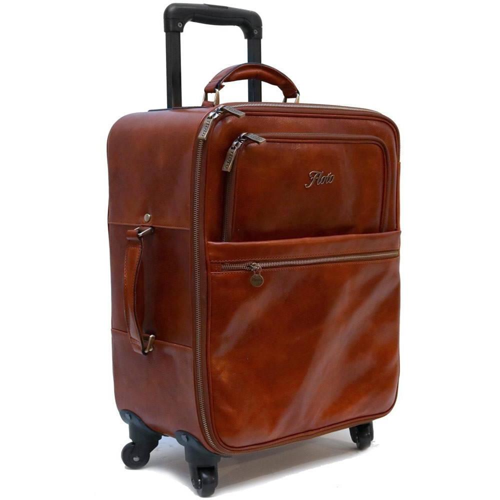 Floto Italian Rolling Suitcase Luggage Carryon Trolley 4 Wheels