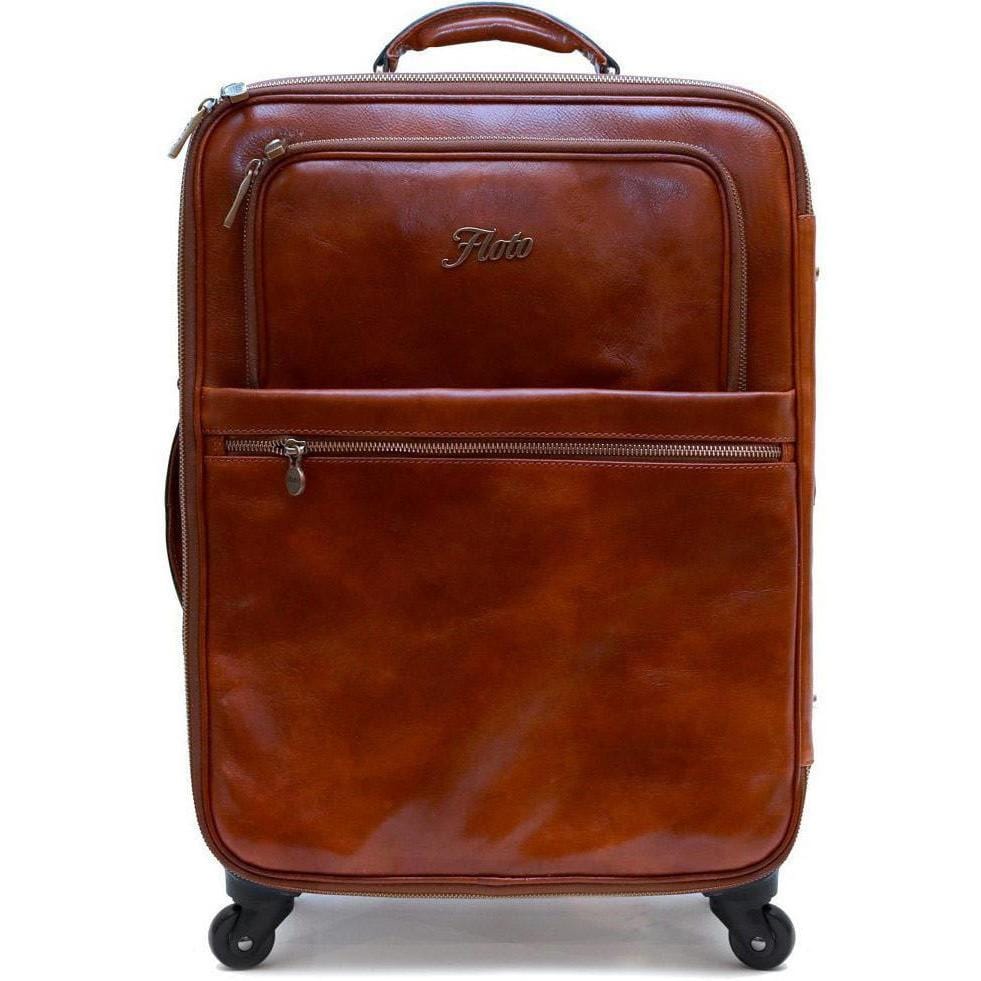 Floto Italian Rolling Suitcase Luggage Carryon Trolley 4 Wheels