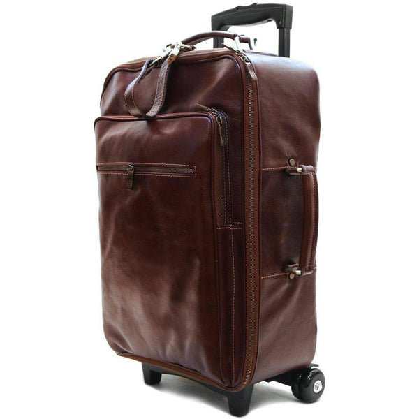Floto Italian Rolling Suitcase Luggage Carryon Trolley Travel Bag
