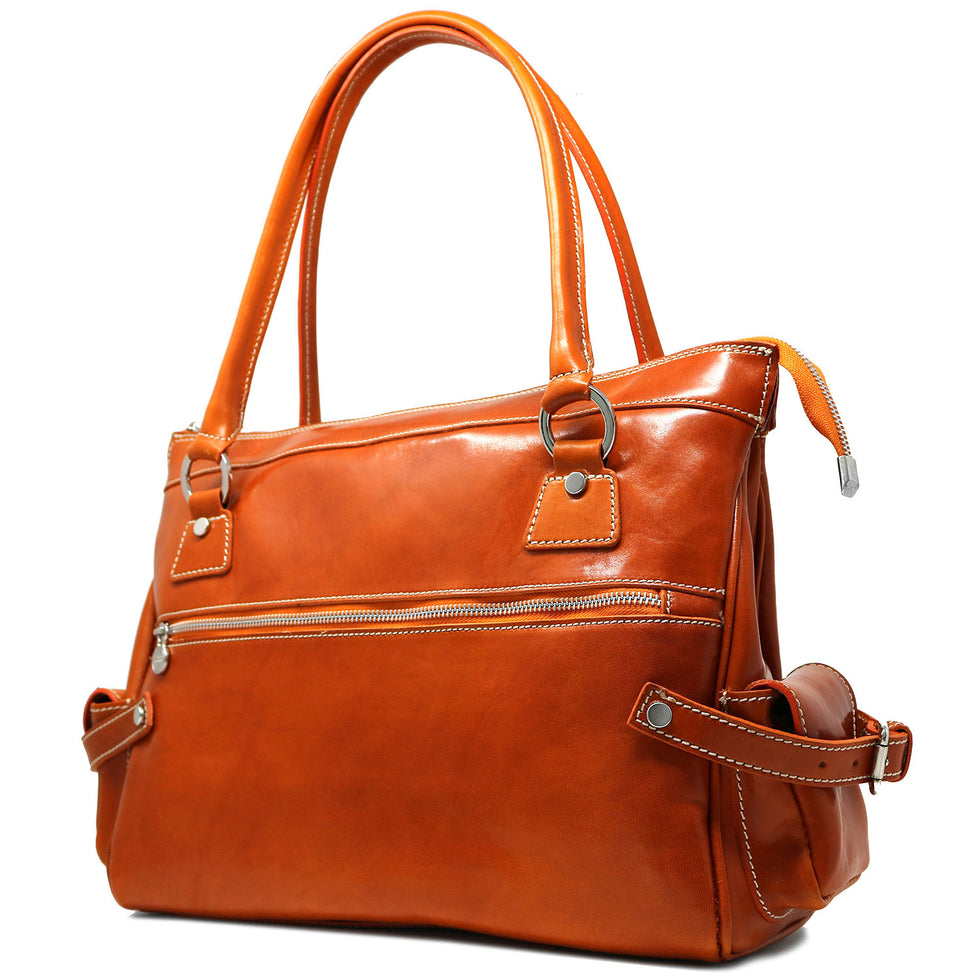 Floto Monticello Italian Leather Shoulder Bag Women's Handbag